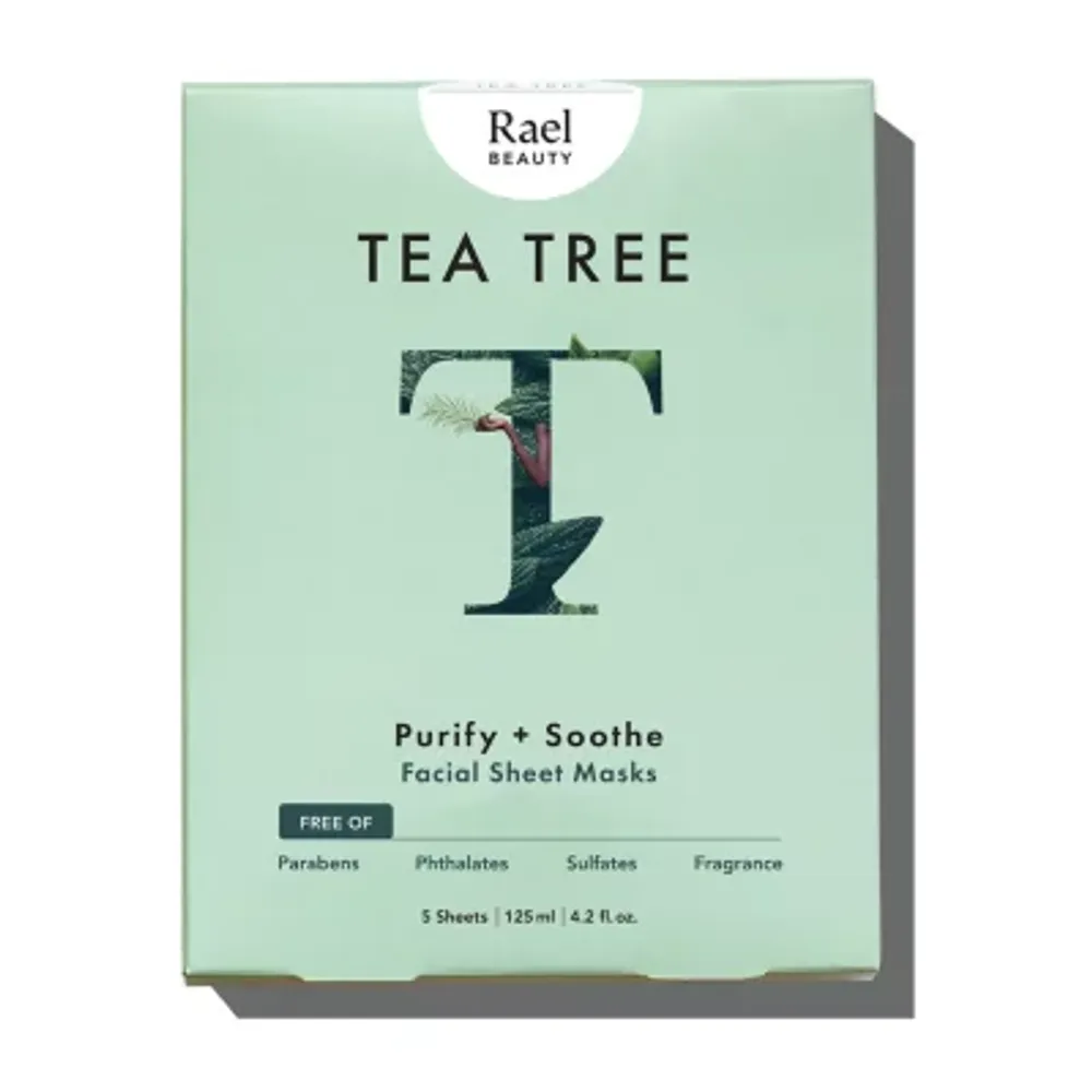 Rael Tea Tree Facial Sheet Masks