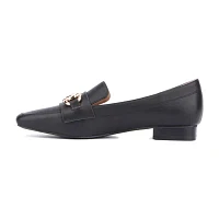 New York & Company Womens Damara Moc Closed Toe Loafers