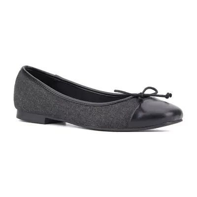 New York & Company Womens Patricia Ballet Flats
