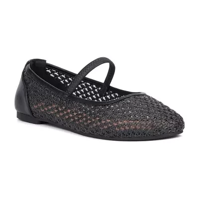 New York & Company Womens Alena Ballet Flats