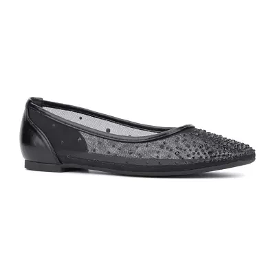 New York & Company Womens Priya Ballet Flats