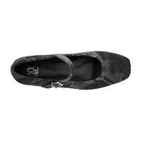 New York & Company Womens Page Square Closed Toe Ballet Flats