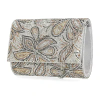 Gunne Sax by Jessica McClintock Alexis Floral Clutch Evening Bag