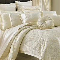 Queen Street Maddison 4-pc. Damask + Scroll Comforter Set