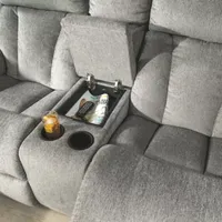 Signature Design by Ashley® Mitchiner Reclining Loveseat With Console