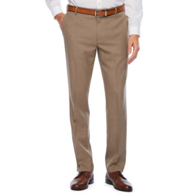 Van Heusen Traveler Slim Fit Mens Flat Front Pant - JCPenney