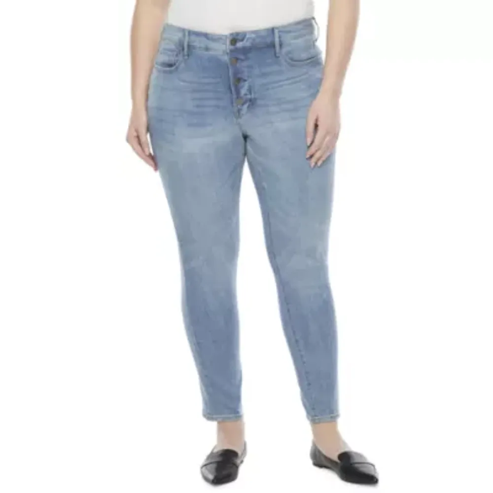 a.n.a - Plus Womens High Rise Skinny Jean