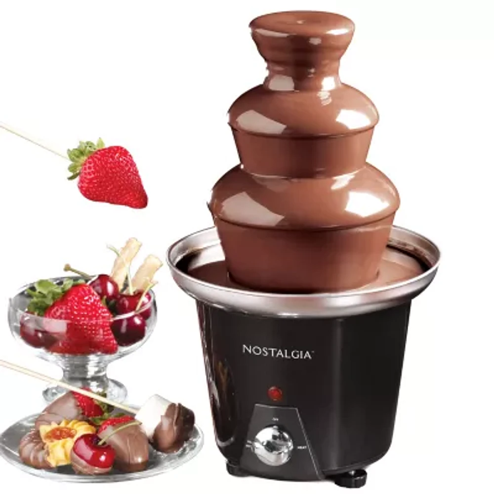 Nostalgia 3-Tier Fondue Fountain