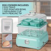 Nostalgia CLEC14AQ Classic Retro 14-Capacity Egg Cooker