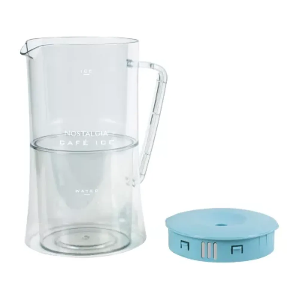 Nostalgia CLIT3PLSAQ Classic Ice Brew Tea & Coffee Maker with Plastic Pitcher