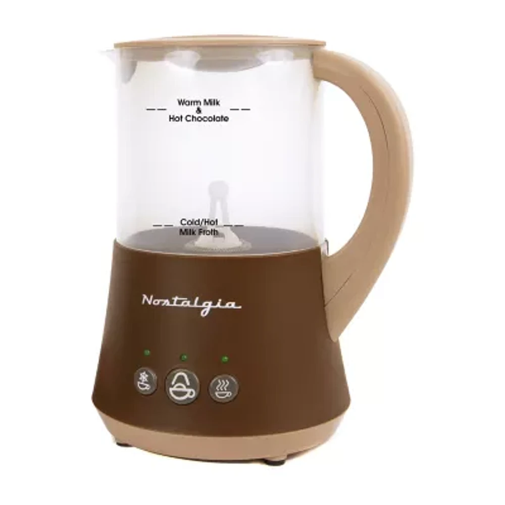 Nostalgia FHCM4BR Frother & Hot Chocolate Maker