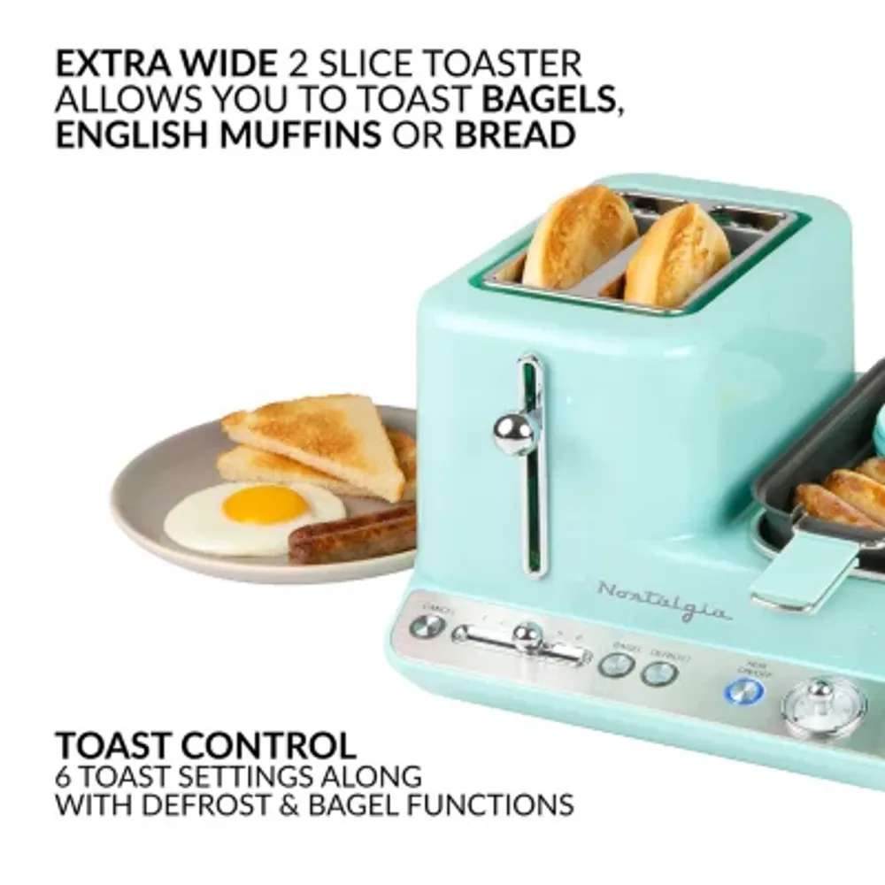Nostalgia CLBS3AQ Retro 3-in-1 Breakfast Station