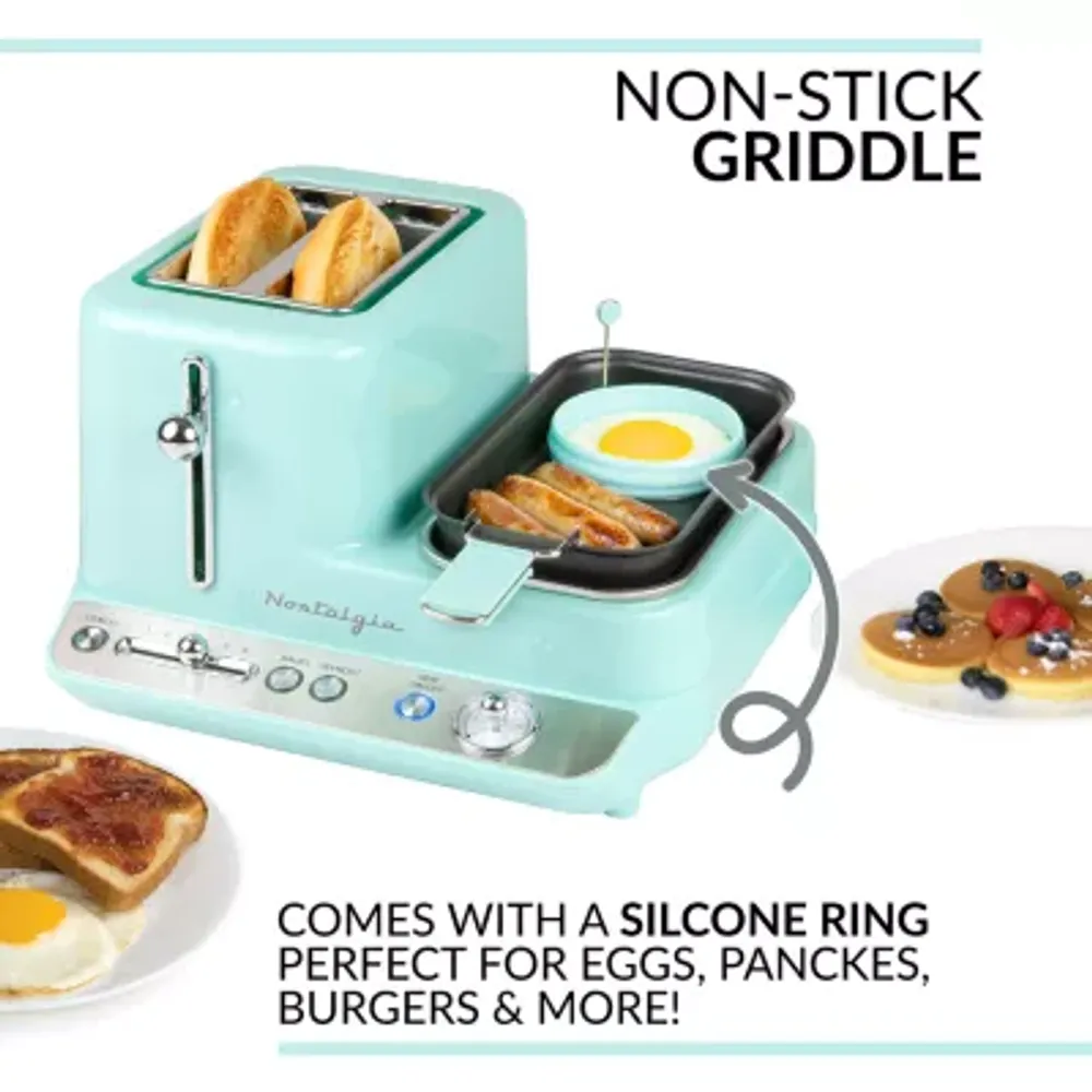 Nostalgia CLBS3AQ Retro 3-in-1 Breakfast Station