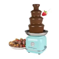 Nostalgia CLCF4AQ Classic Retro 4-Tier 2-Pound Chocolate Fondue Fountain