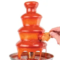 Nostalgia CLCF4AQ Classic Retro 4-Tier 2-Pound Chocolate Fondue Fountain