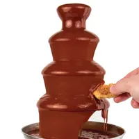 Nostalgia CLCF4AQ Classic Retro 4-Tier 2-Pound Chocolate Fondue Fountain