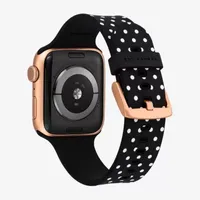 Withit Apple Compatible Unisex Adult Black Watch Band Wl/T-Ad4-035-141-Bx-01