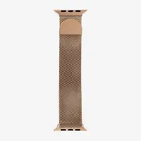 Withit Apple Compatible Unisex Adult Brown Stainless Steel Watch Bands Wi/T-Am3840-027-84-Bx-01