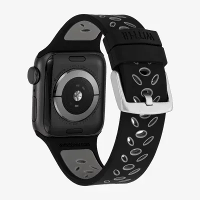 Withit Apple Compatible Unisex Adult Black Watch Band Wi/T-As3-001-05-Bx-01