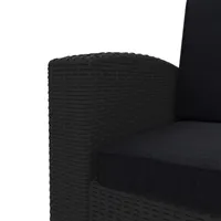 Patio Accent Chair with Cushions