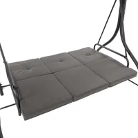 3 Seater Patio Swing With Canopy