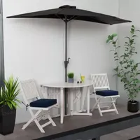 Half Patio Wall Umbrella