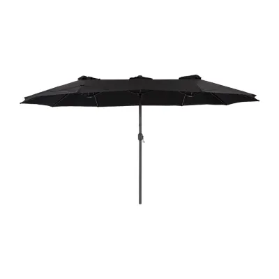 15 Feet Double Patio Umbrella