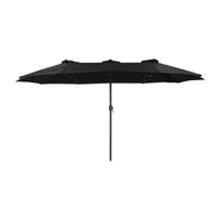 15 Feet Double Patio Umbrella