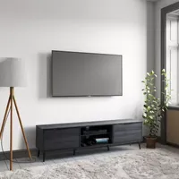 Wooden TV Stand With Storage