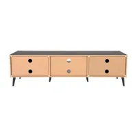 Wooden TV Stand With Storage