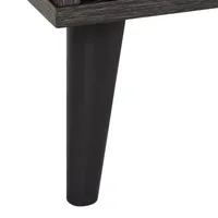 Adjustable 6 Shelf Wooden TV Stand