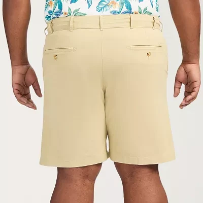 IZOD 12" Mens Big and Tall Stretch Fabric Chino Short