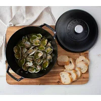 Lodge Cookware Blacklock Triple Seasoned Cast Iron 5.5-qt. Dutch Oven