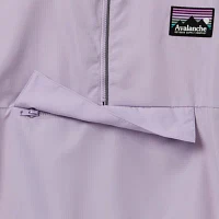 Avalanche Big Girls Water Resistant Ultra Lightweight Water Reactive Print Windbreaker