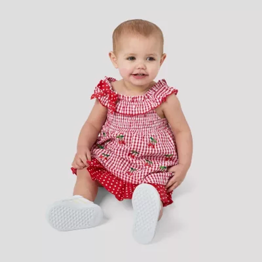 Rare Editions Baby Girls Sleeveless Fit + Flare Dress