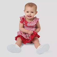 Rare Editions Baby Girls Sleeveless Fit + Flare Dress