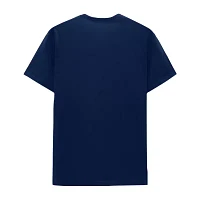 Little & Big Boys Snoopy Americana Crew Neck Short Sleeve Peanuts Graphic T-Shirt