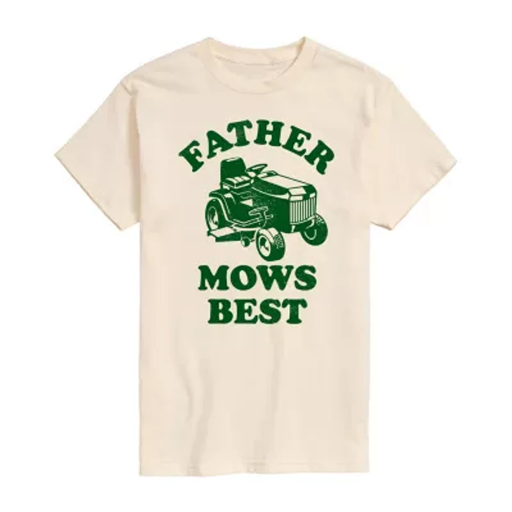 Mens Short Sleeve Dad Graphic T-Shirt