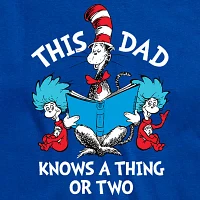 Mens Short Sleeve Dr. Seuss Dad Graphic T-Shirt