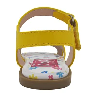 Pop Toddler Girls Lil Niyah Adjustable Strap Flat Sandals