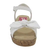 Pop Toddler Girls Lil Friendly Wedge Sandals