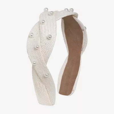 Bijoux Bar White Womens Headband