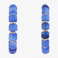 Mixit Womens 39mm Hoop Earrings