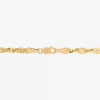 10K Gold 7.5 Inch Fashion Chain Bracelet