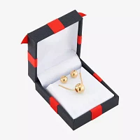 Made in Italy 14K Gold Over Silver Round 2-pc. Jewelry Set