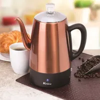 Euro Cuisine Electric Coffee Percolator - 8 Cups