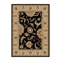 Como Abstract Traditional Oriental Area Rug