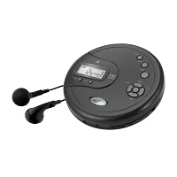 GPX® Portable CD Player and FM Radio