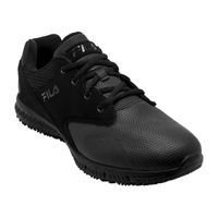 FILA Mens Memory Layers Slip Resistant Walking Shoes Wide Width