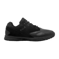 FILA Mens Memory Layers Slip Resistant Walking Shoes Wide Width